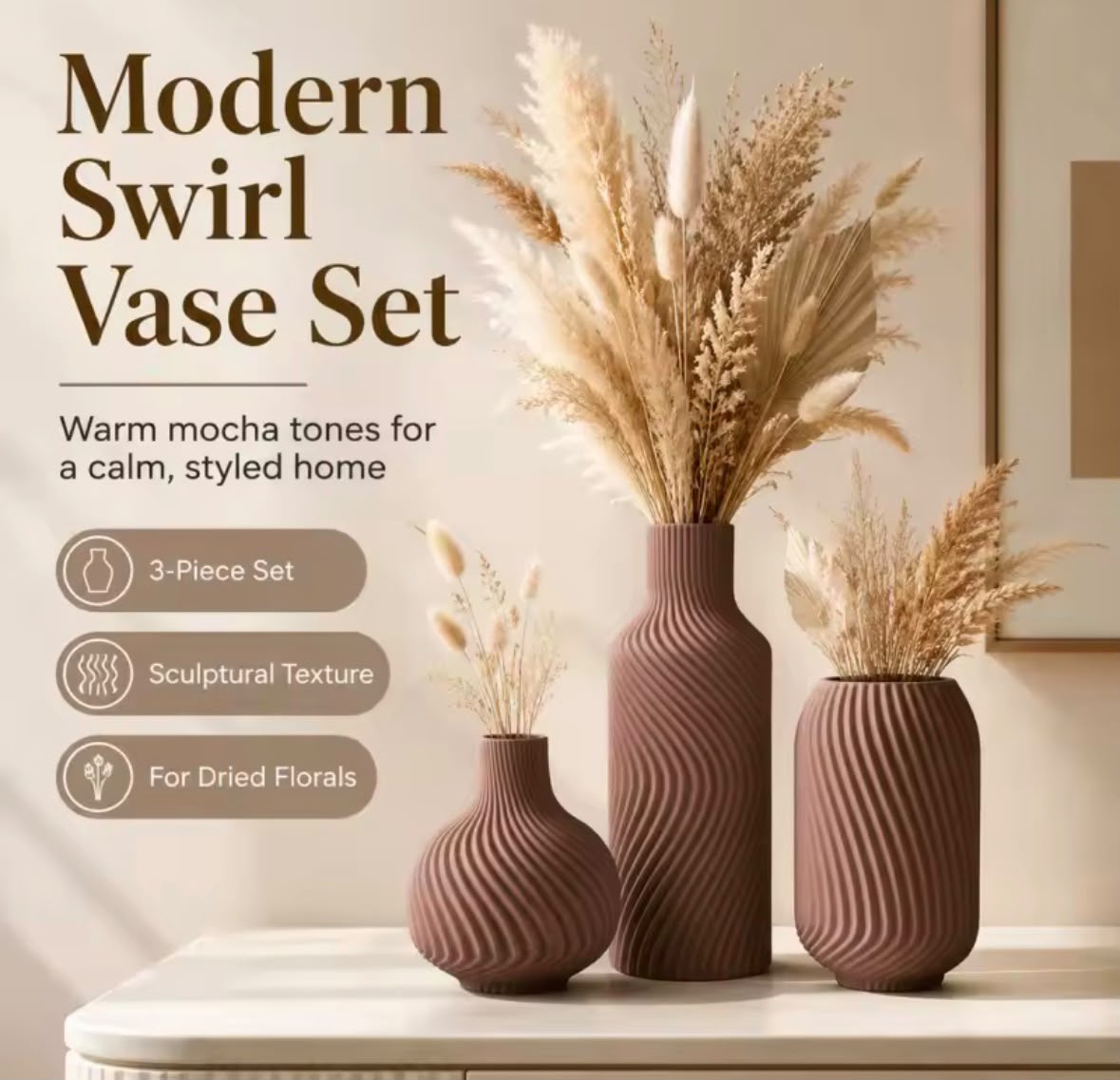 Alvernne Vase Erde