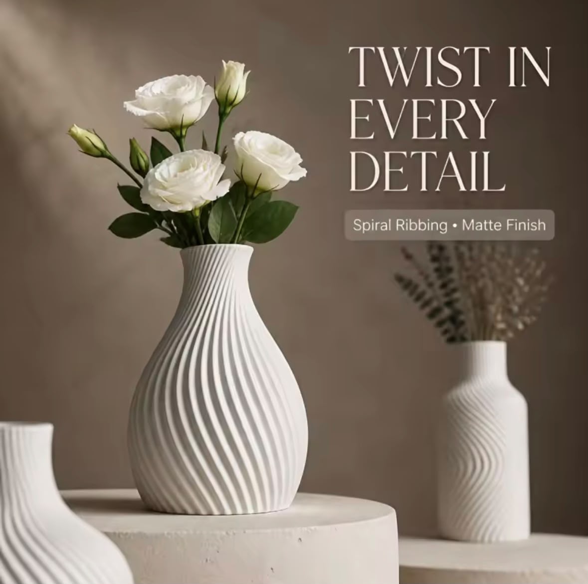 Alvernne Vase Sten