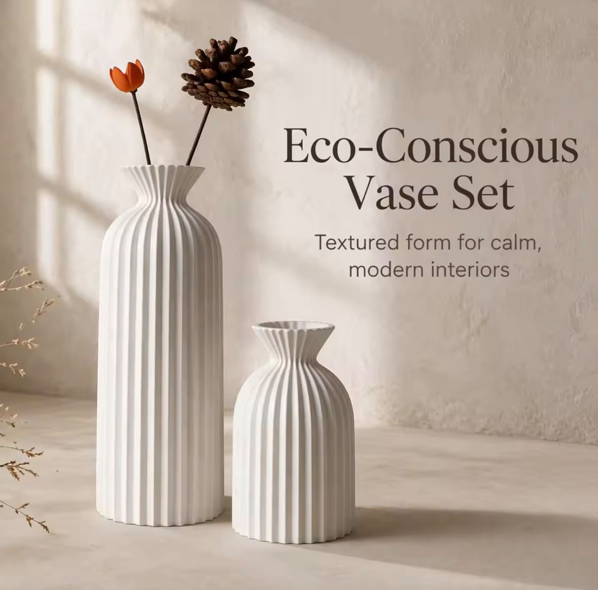 Alvernne Vase Lehm
